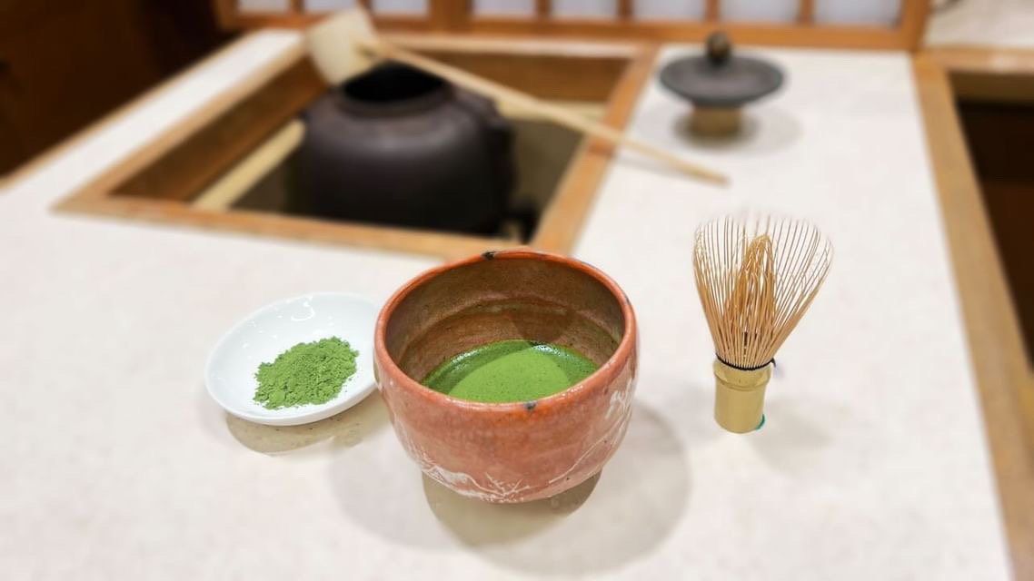 【14：30～】茶せんで気軽に！青空お抹茶会