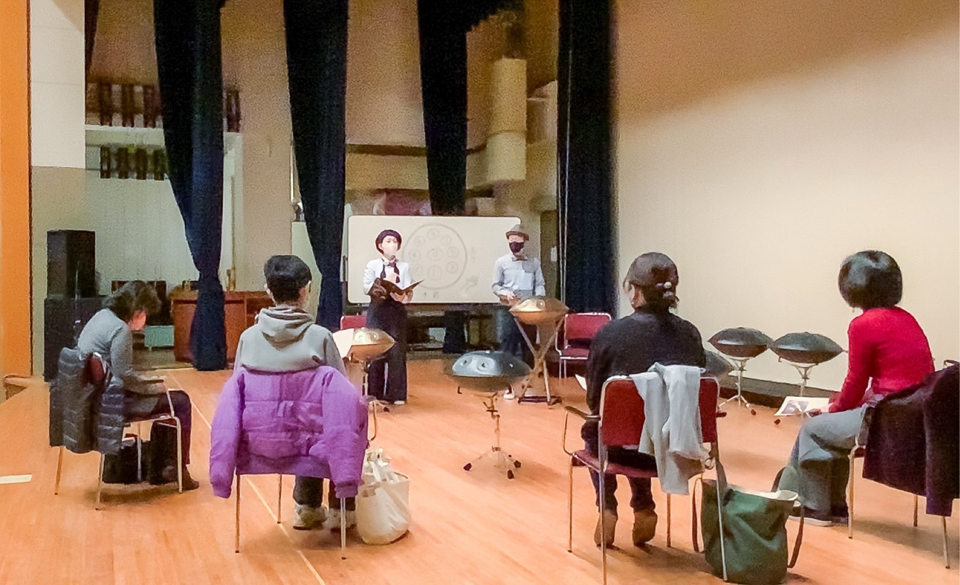 【14：00～】やわらかな音色に包まれるハンドパン体験ワークショップ