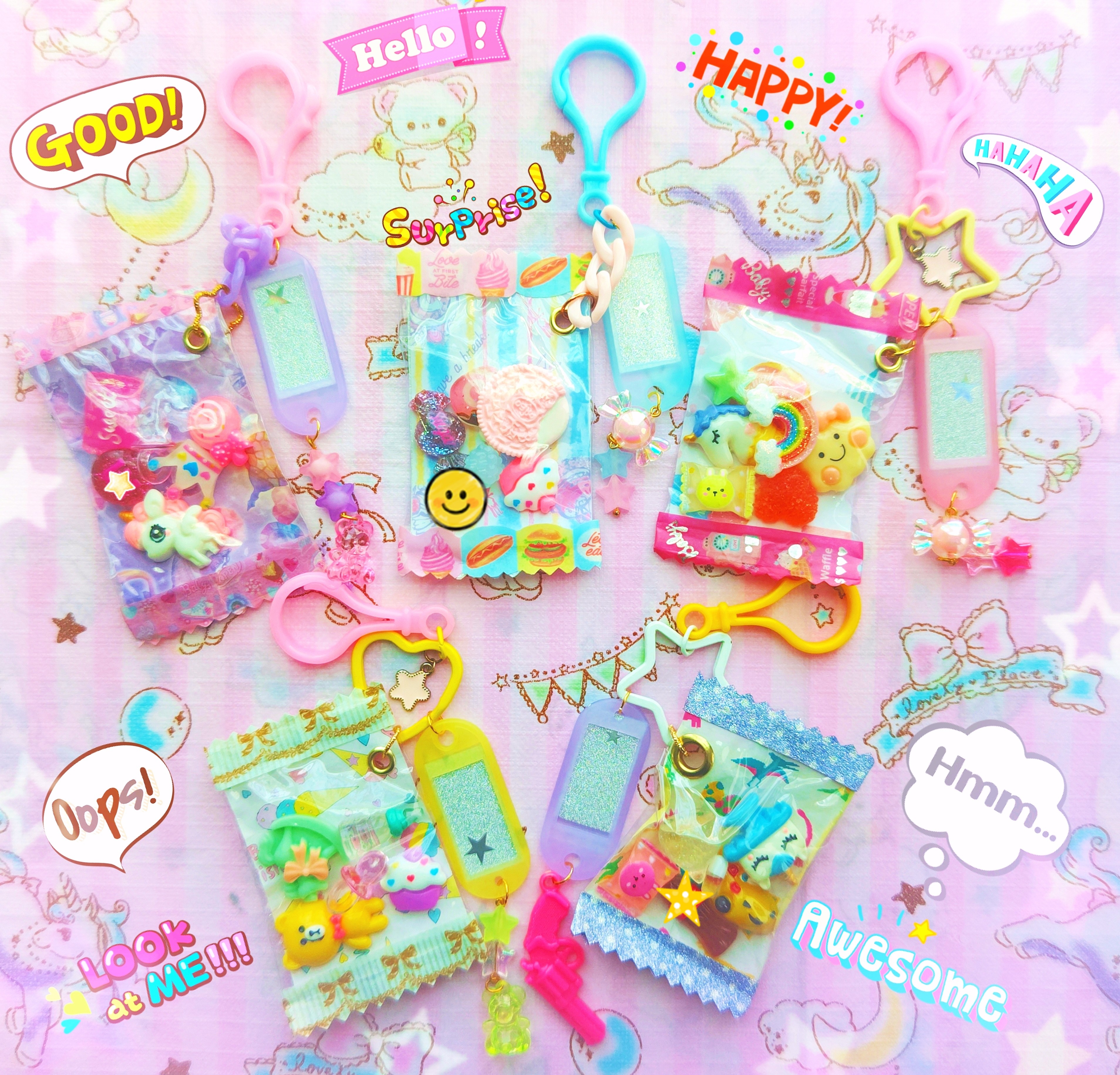 【中央】しゃかしゃかネームタグチャーム②