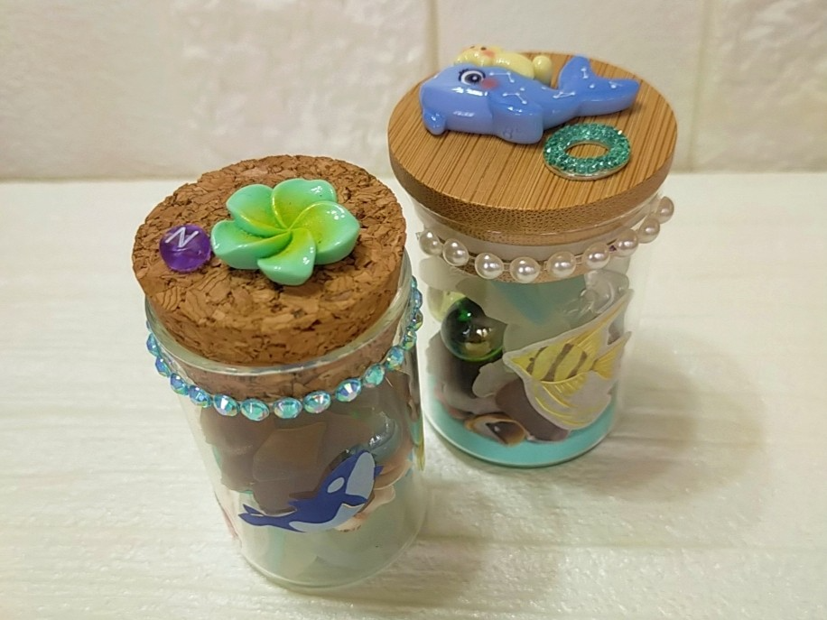 【中央】サンドdeオブジェを作ろう！〜海のイニシャルボトル〜②