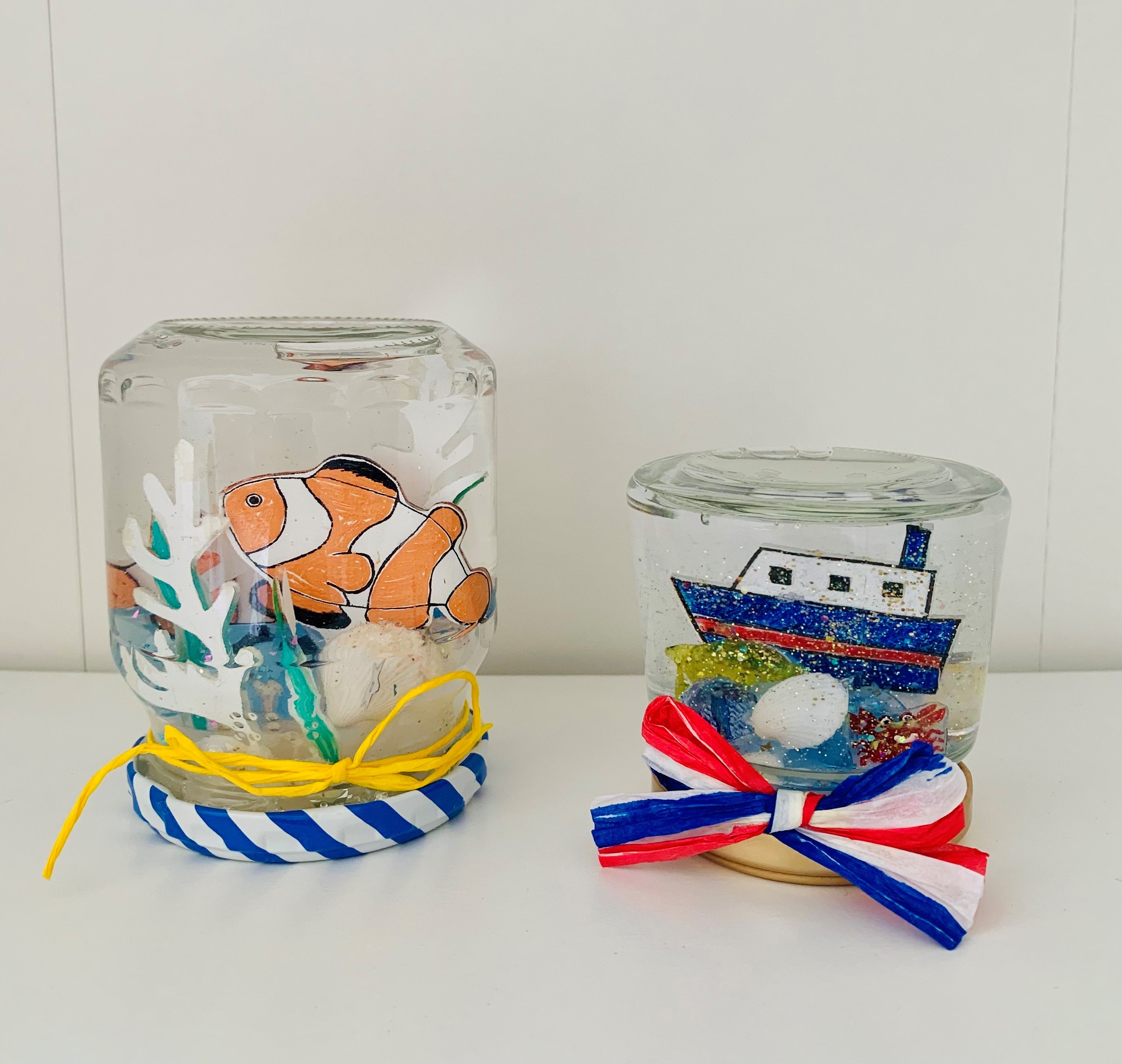 【中央】こどもクラフト～海をモチーフとしたスノードーム作り～