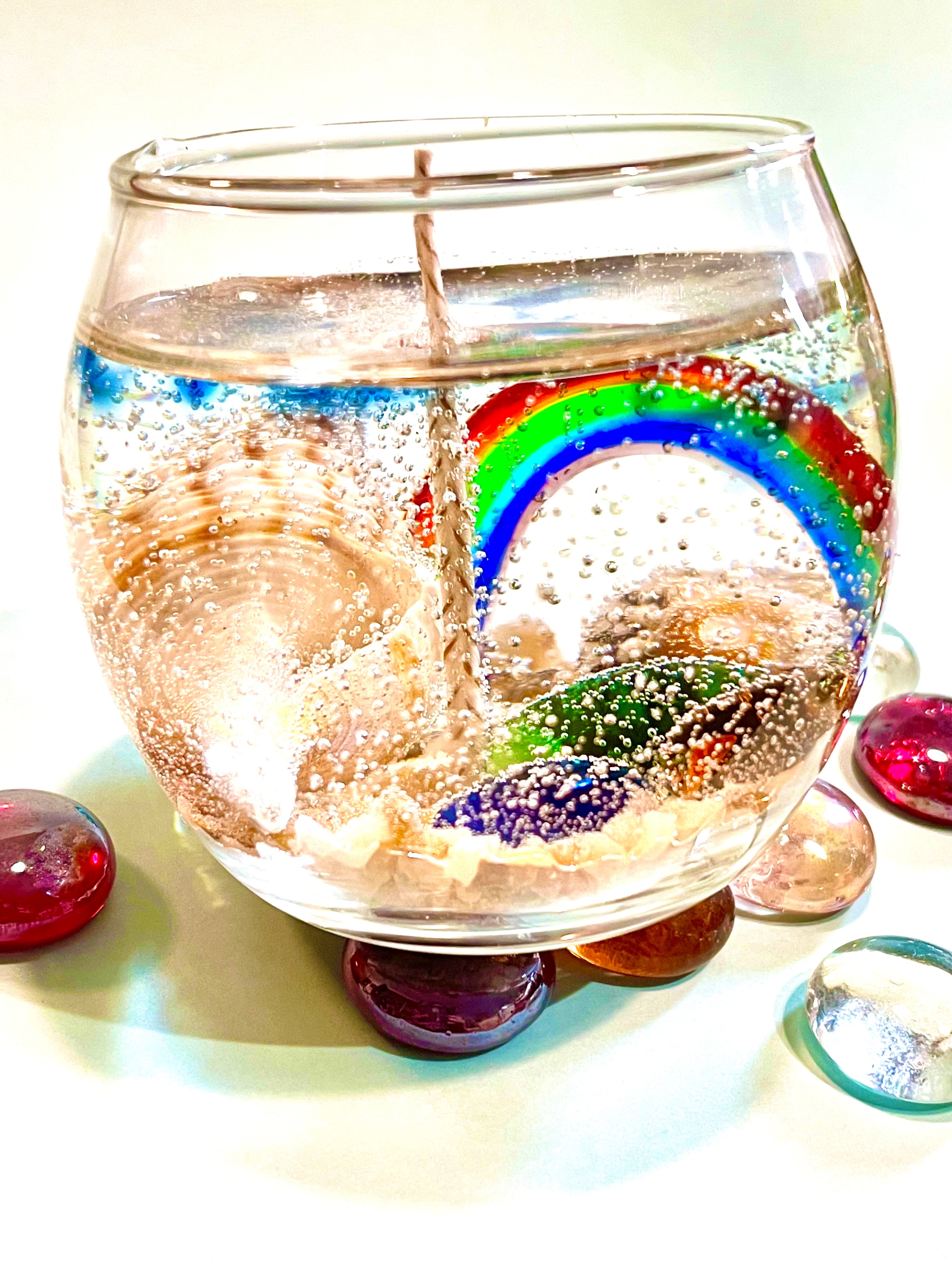 ジェルキャンドル作り 小さな海の世界をつくろう!②