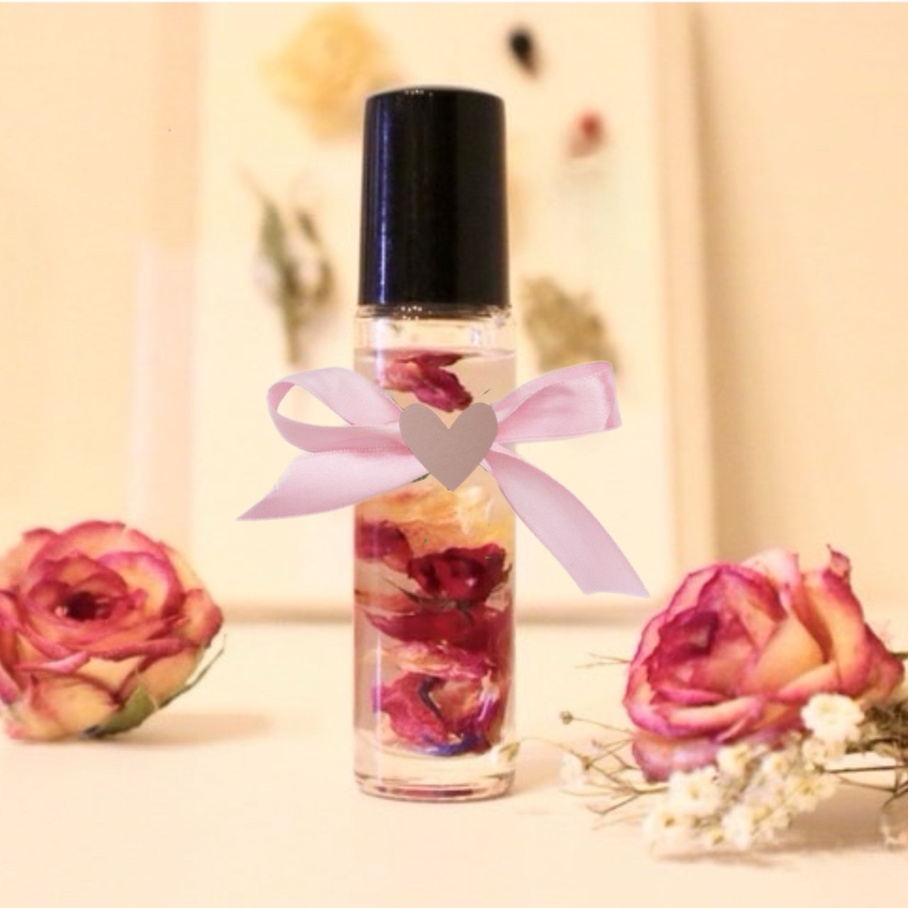 【12:00～】ピンクリボン限定 「ロールオンアロマ作り」