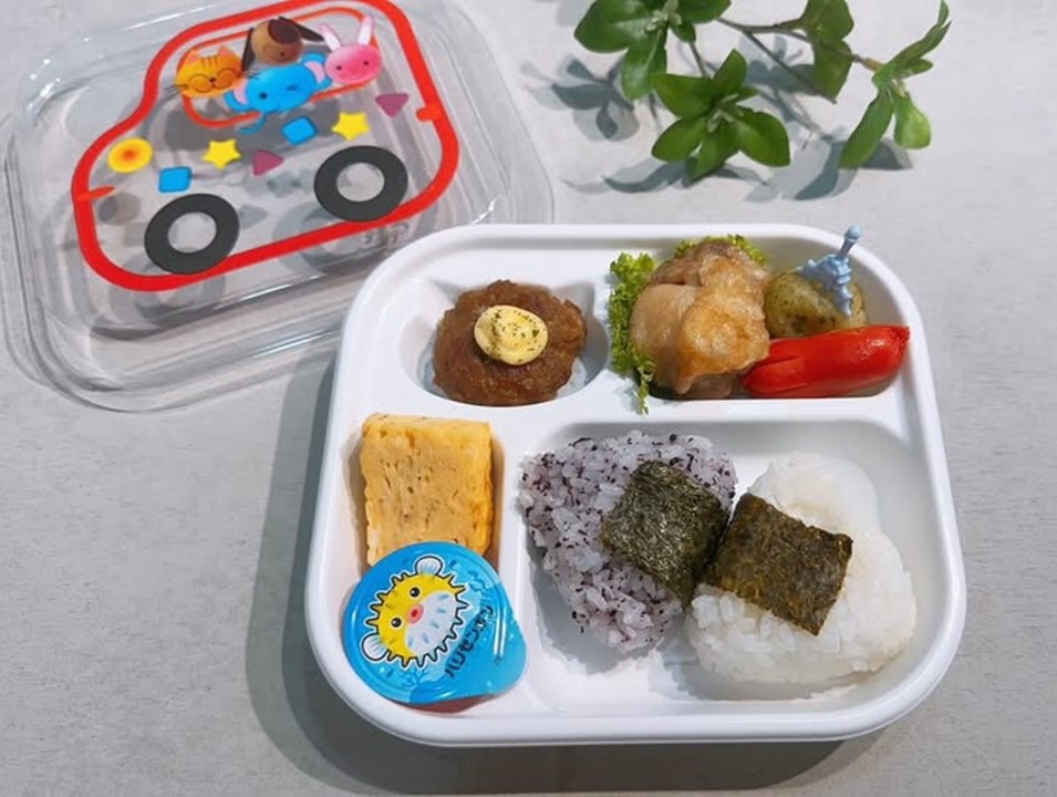 おむすび屋さんとえきべんを作って電車で食べよう