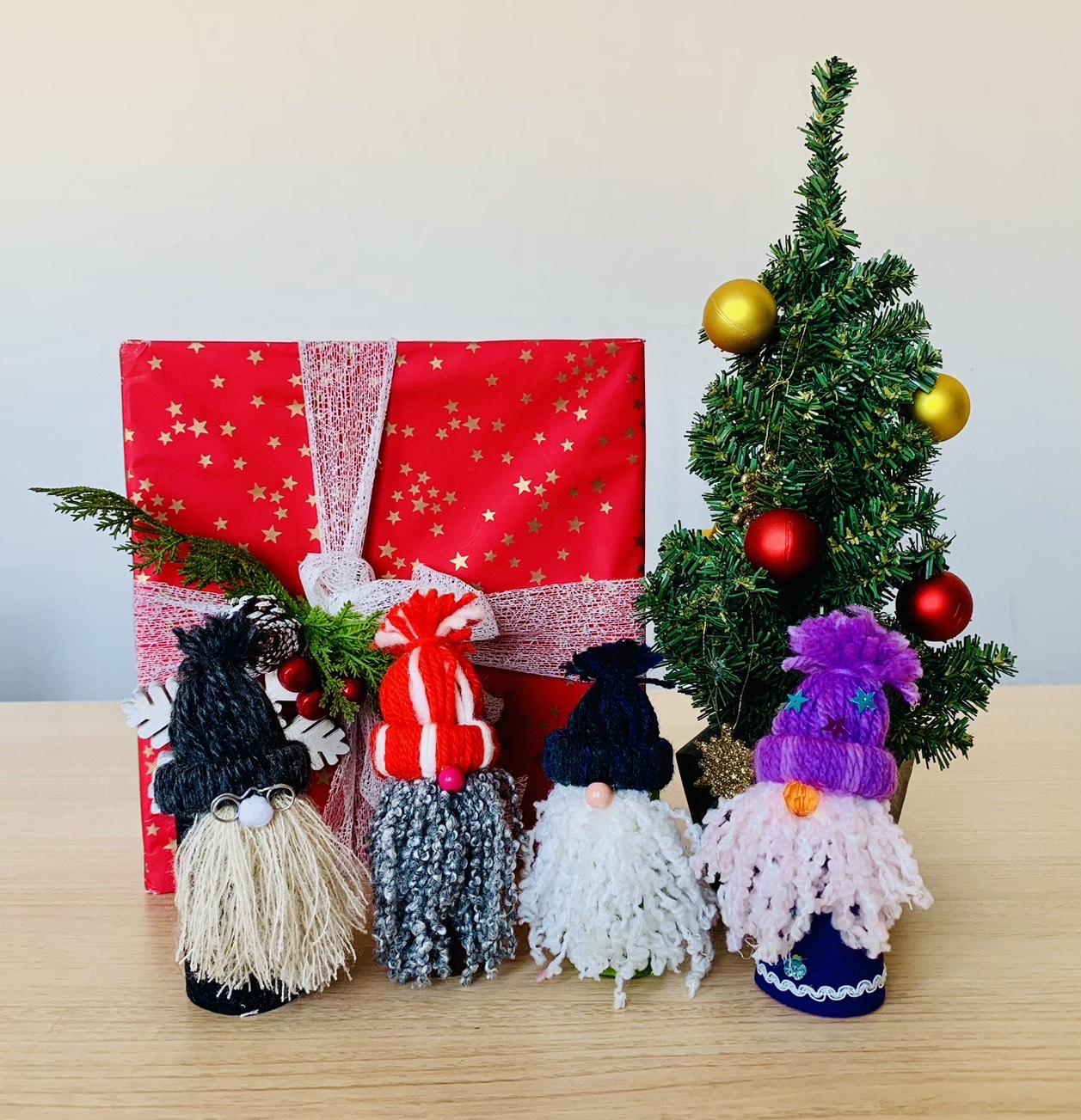 【中央】こどもクラフトクリスマスVer～北欧のこびと妖精トムテを作ろう～