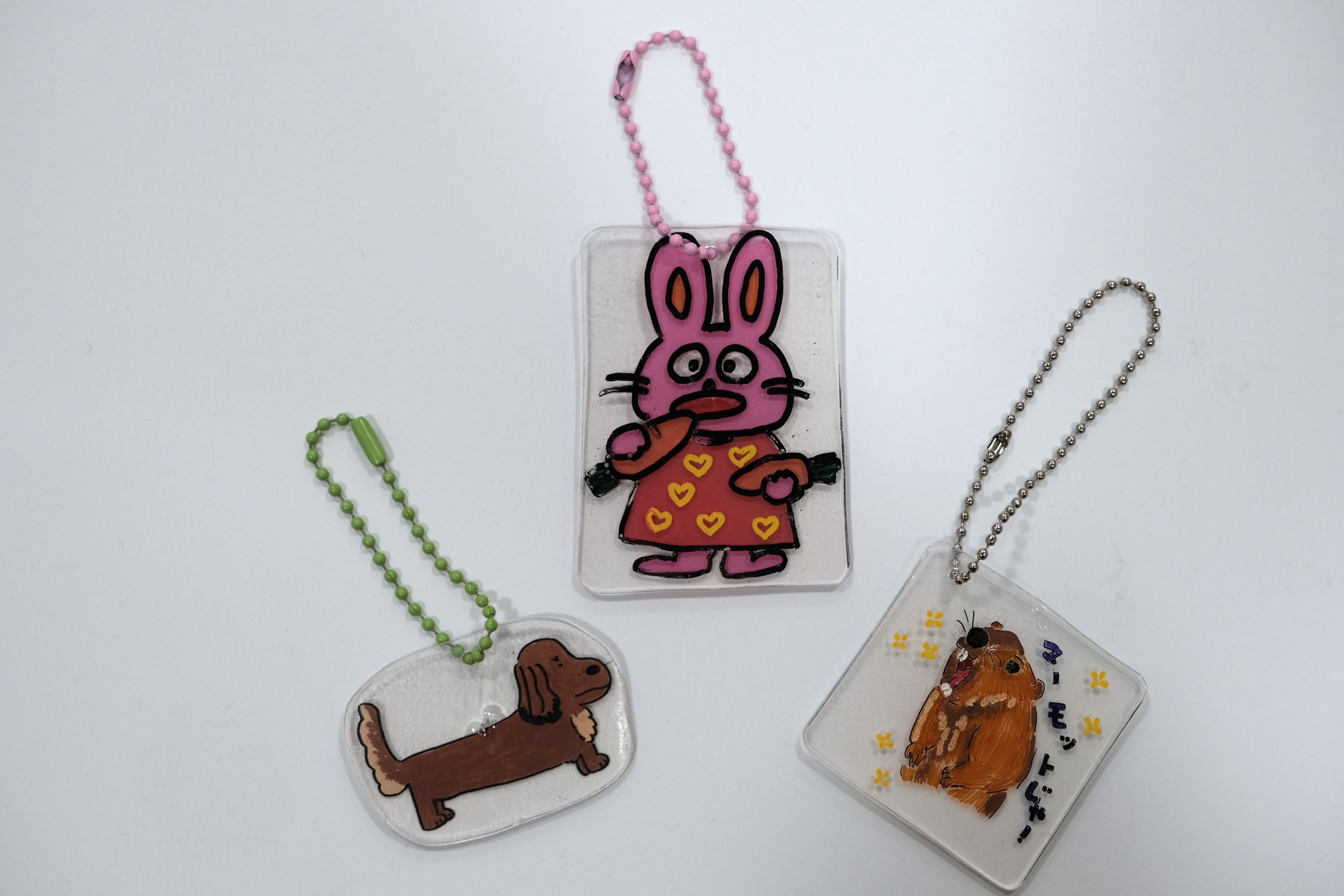 【小川分館】プラバンキーホルダー作り