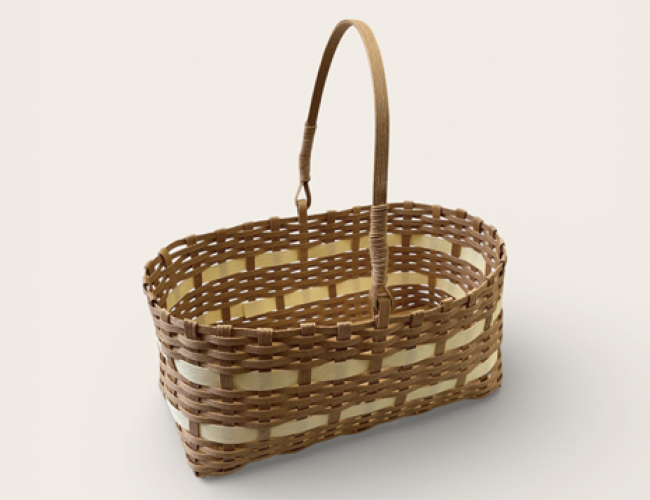 クラフトバンドでつくる収納かごワークショップ