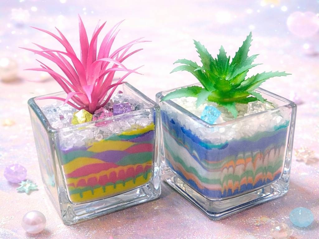 【中央】サンドdeオブジェを作ろう！ 〜フェイク多肉植物〜③