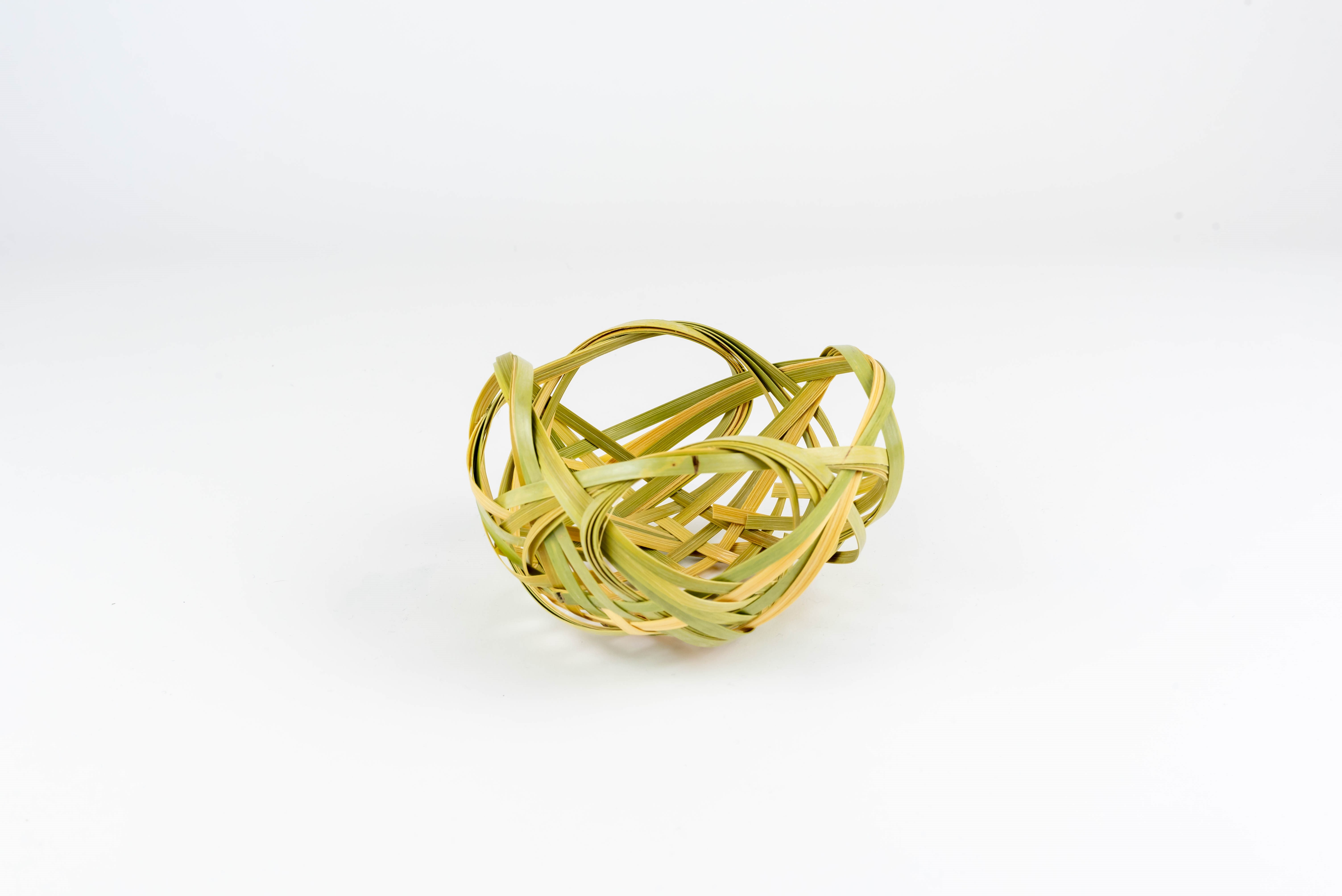 夜の竹細工ワークショップ『四海波かご』