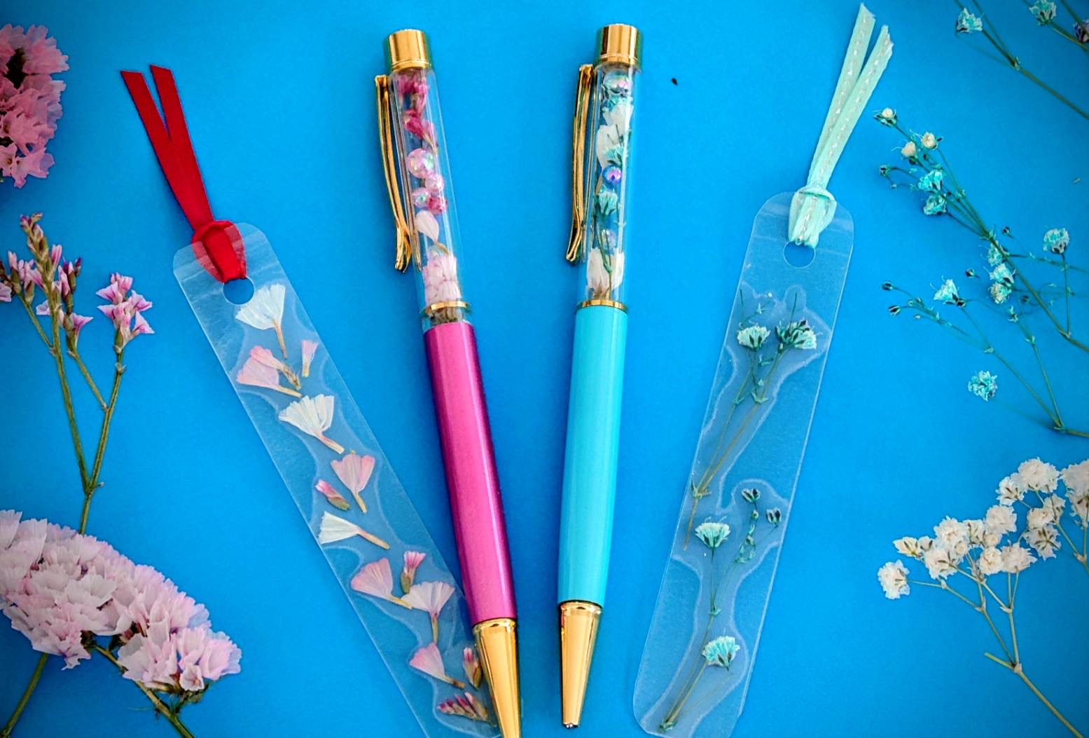 【西分館】親子で作る！ボタニカルボールペンとミニしおり